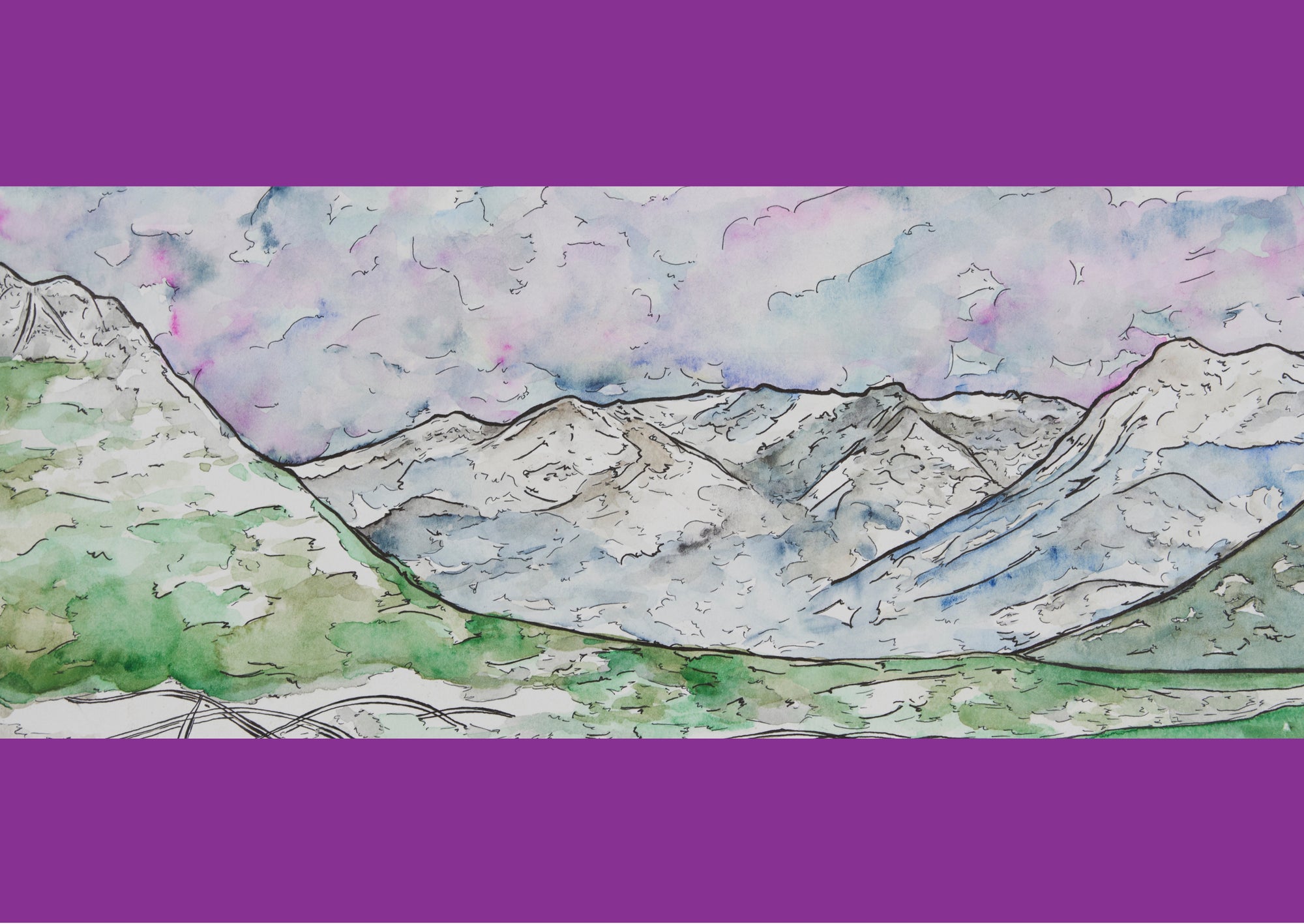 Skiing on Molas Pass Greeting Card