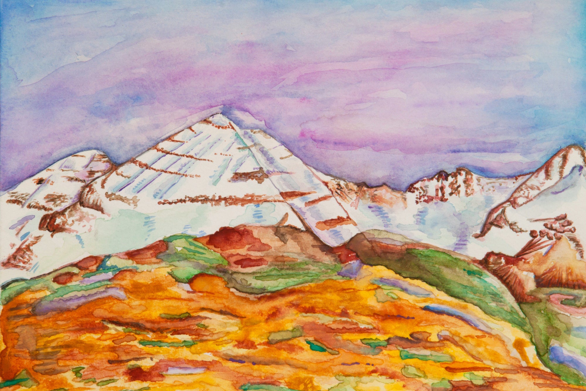 Fall in the La Platas Postcard