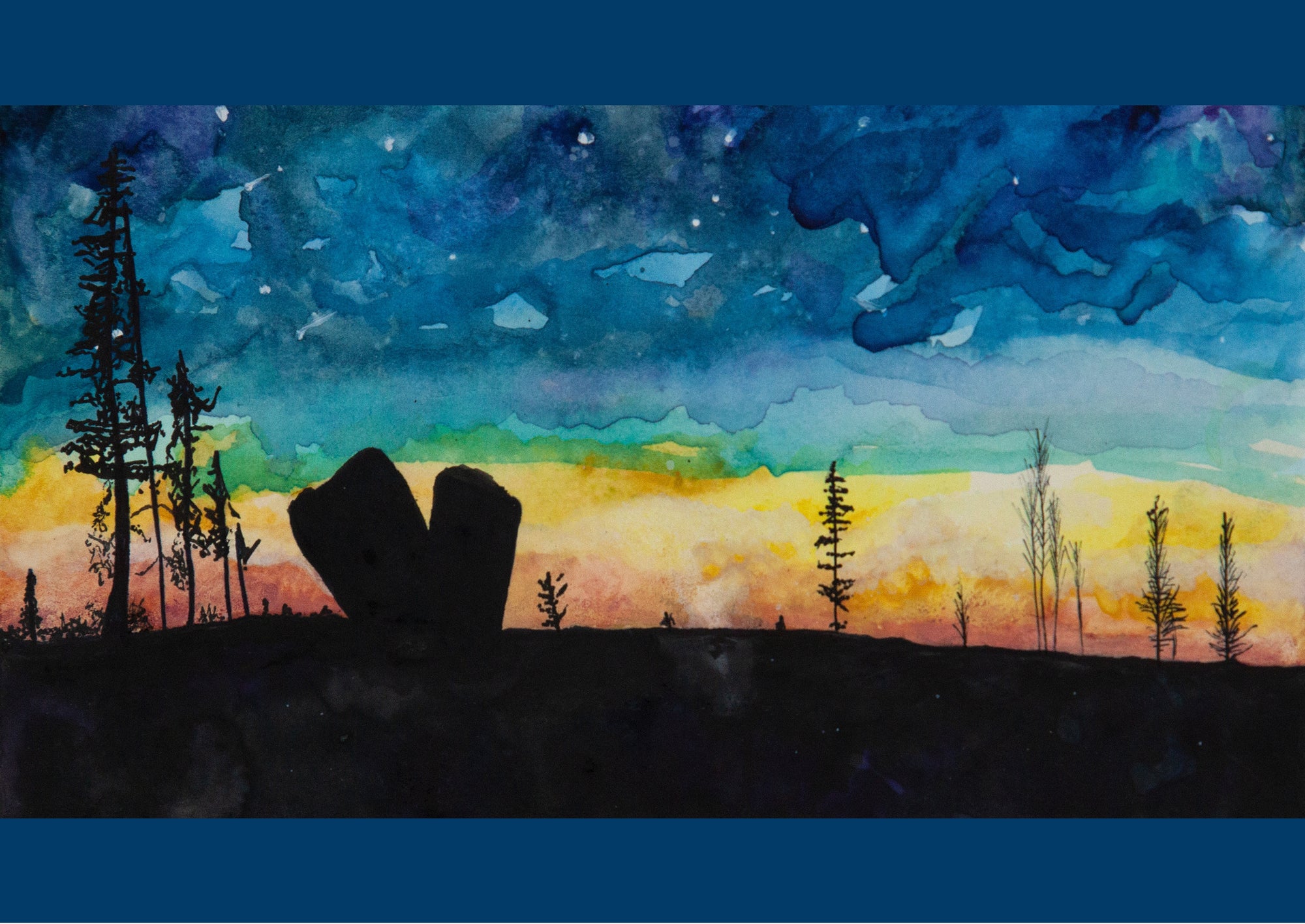 Colorado Sunset Greeting Card