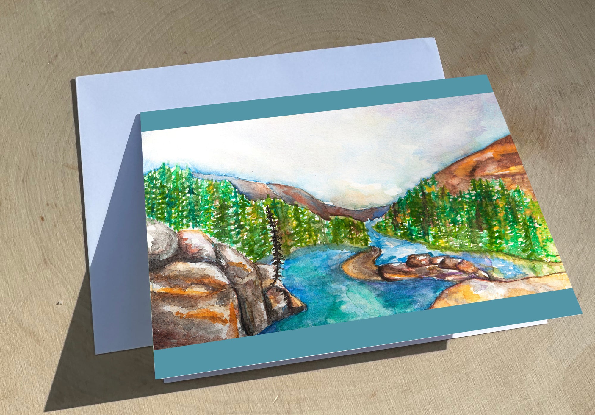 Animas River Greeting Card