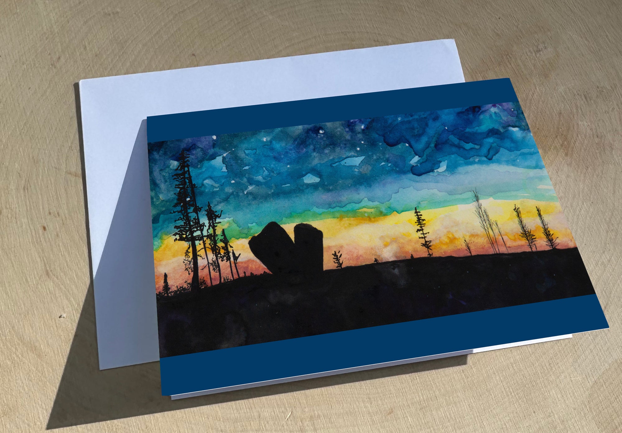Colorado Sunset Greeting Card