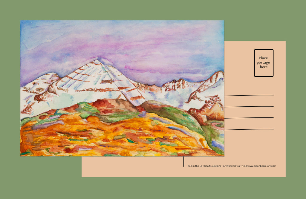 Fall in the La Platas Postcard