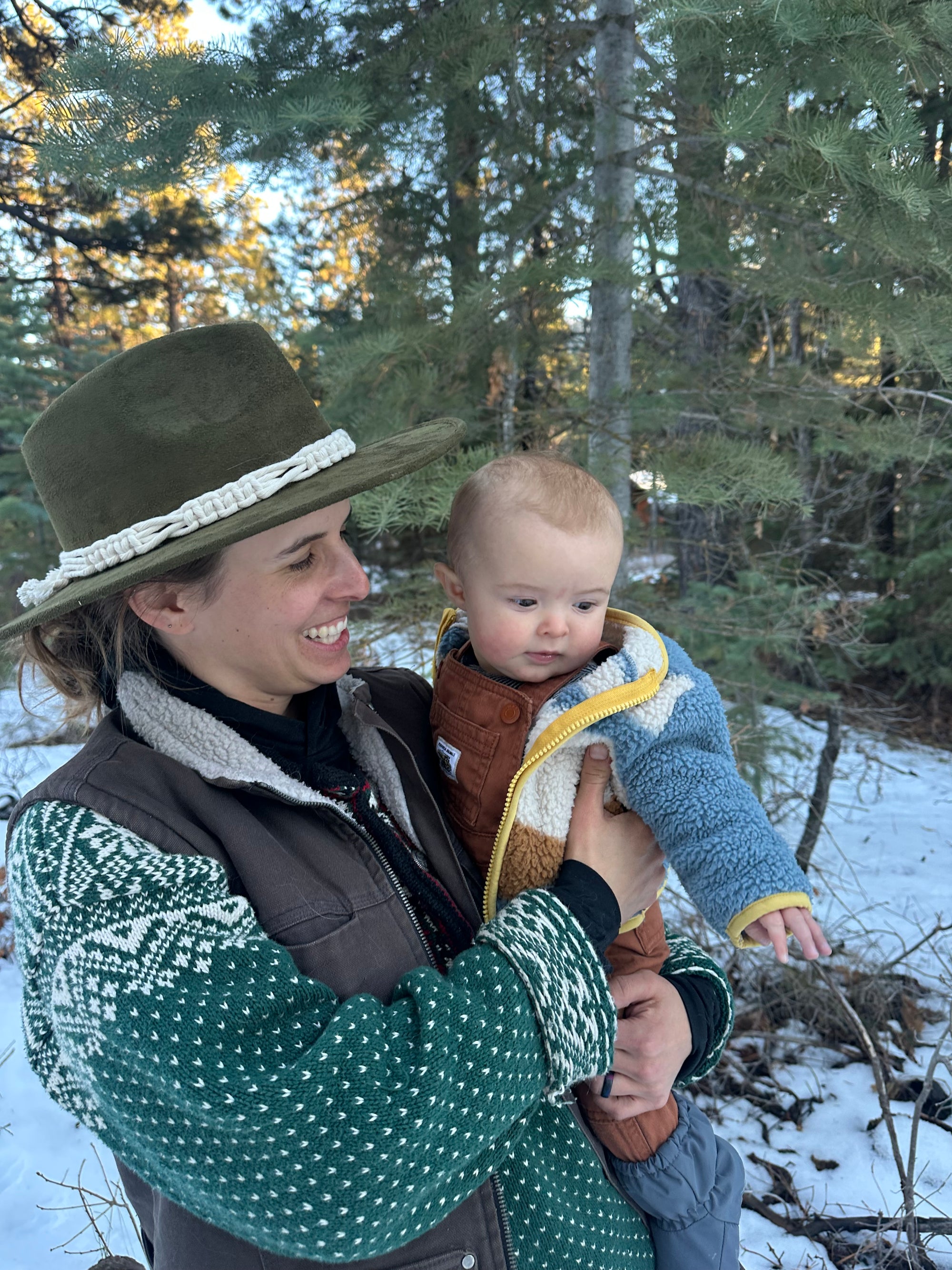 Desert Scene No. 1 Original Painted Hat