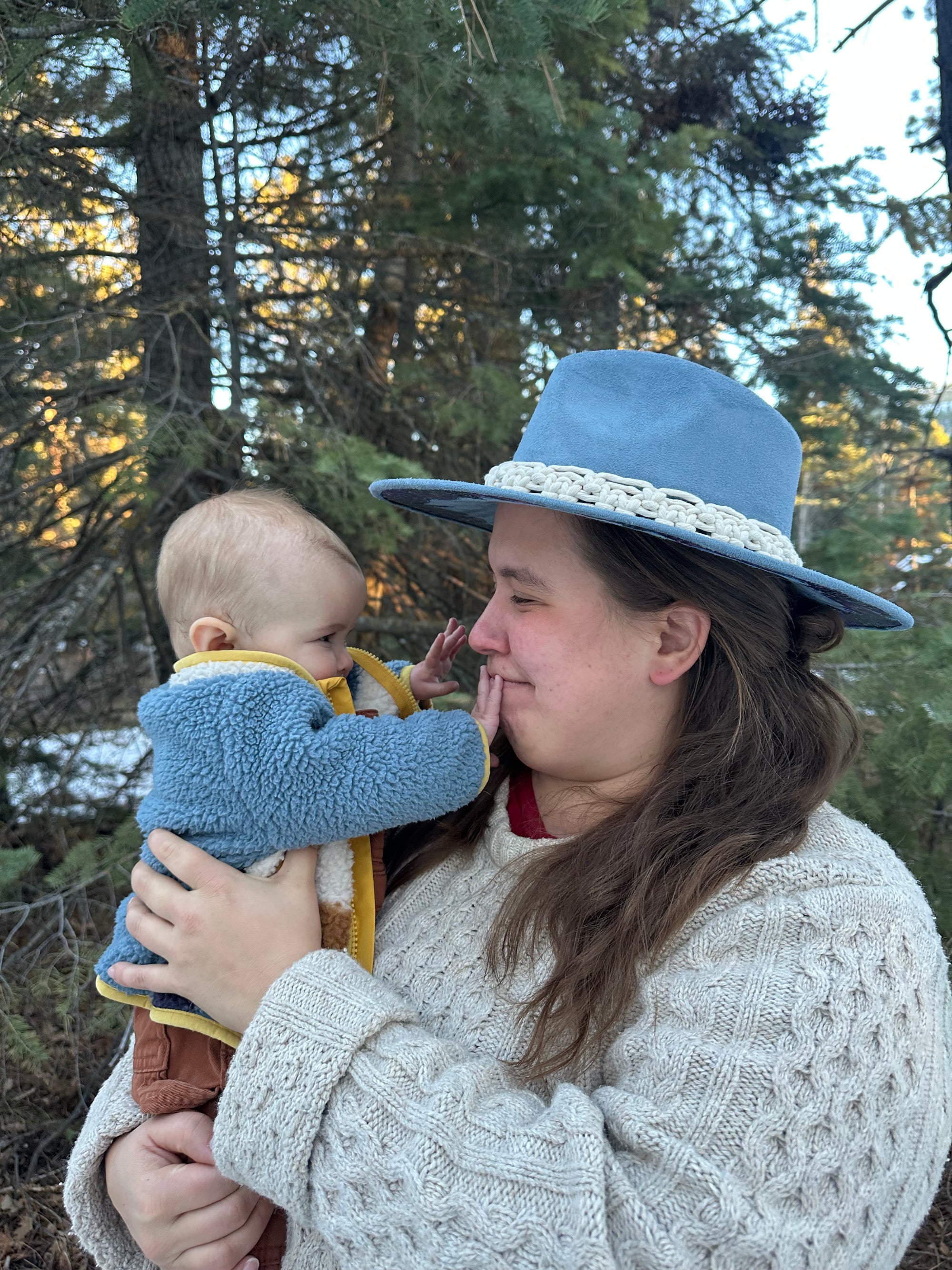 Mountain Ridge Panorama No. 2 Original Hat