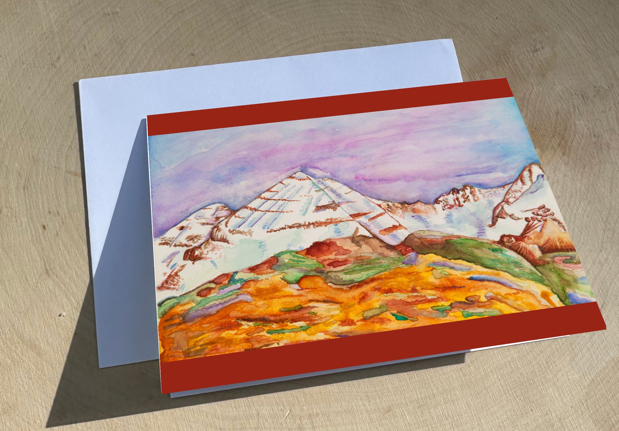 La Platas in the Fall Greeting Card