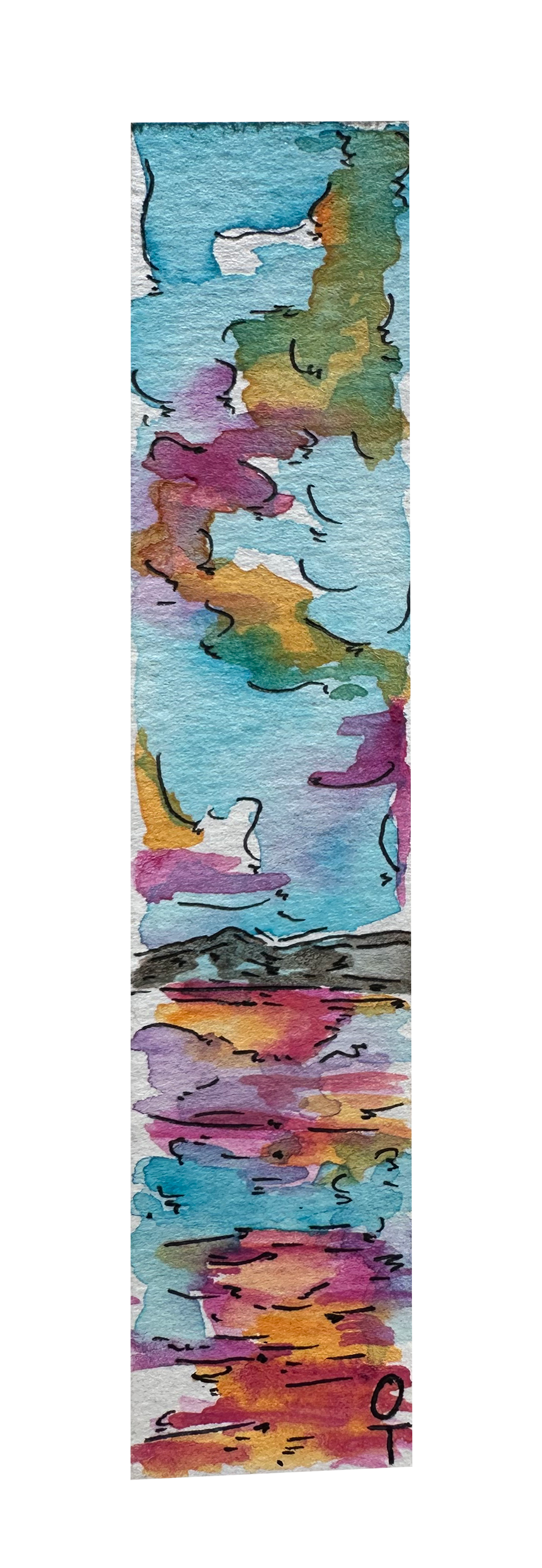 Graphic Sunset No. 1 Mini Original