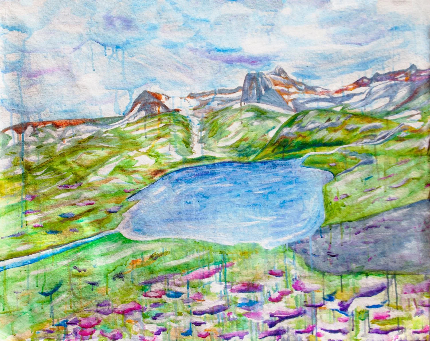 Ice Lake (Silverton, Colorado) Art Print