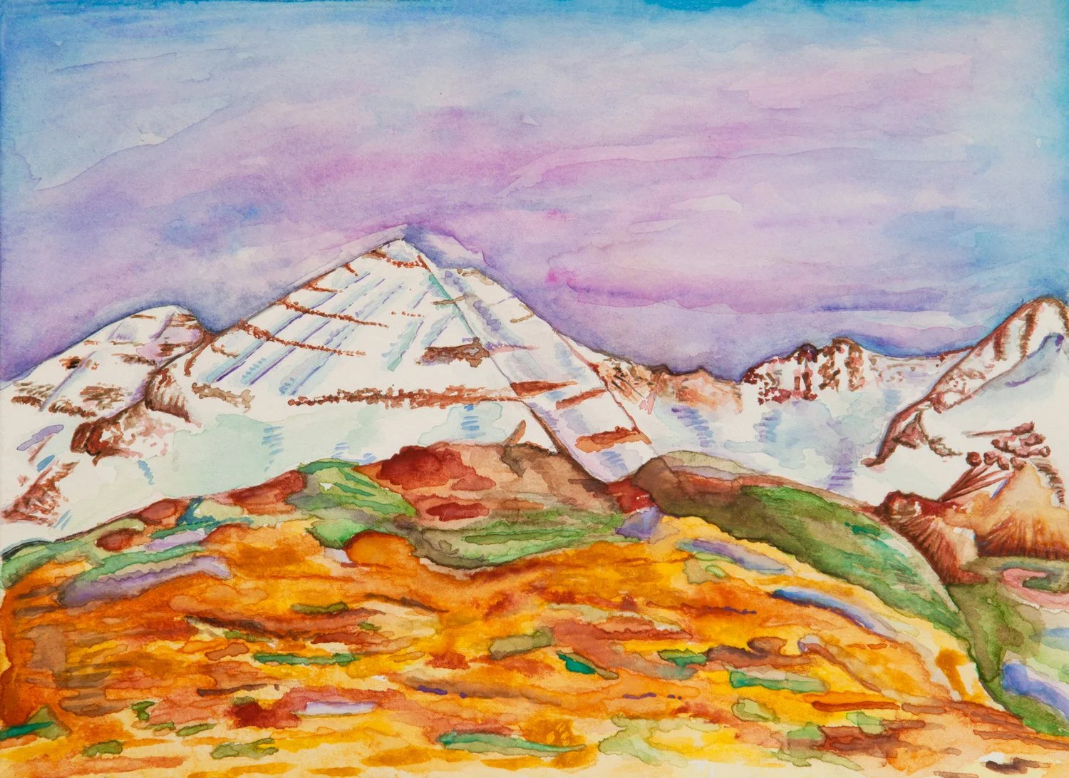 La Platas in Fall Art Print